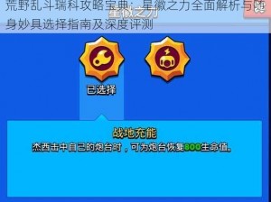 荒野乱斗瑞科攻略宝典：星徽之力全面解析与随身妙具选择指南及深度评测