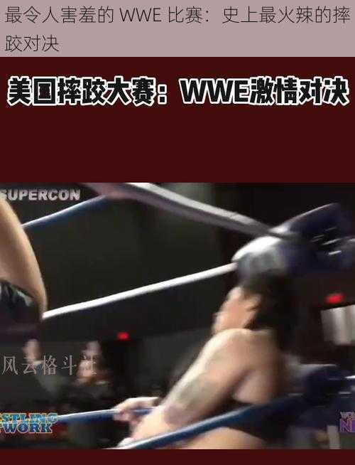 最令人害羞的 WWE 比赛：史上最火辣的摔跤对决